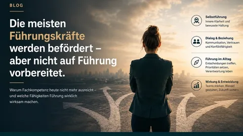 Neue Führungskraft zwischen Verantwortung, Kommunikation und Entscheidungsdruck im Arbeitsalltag